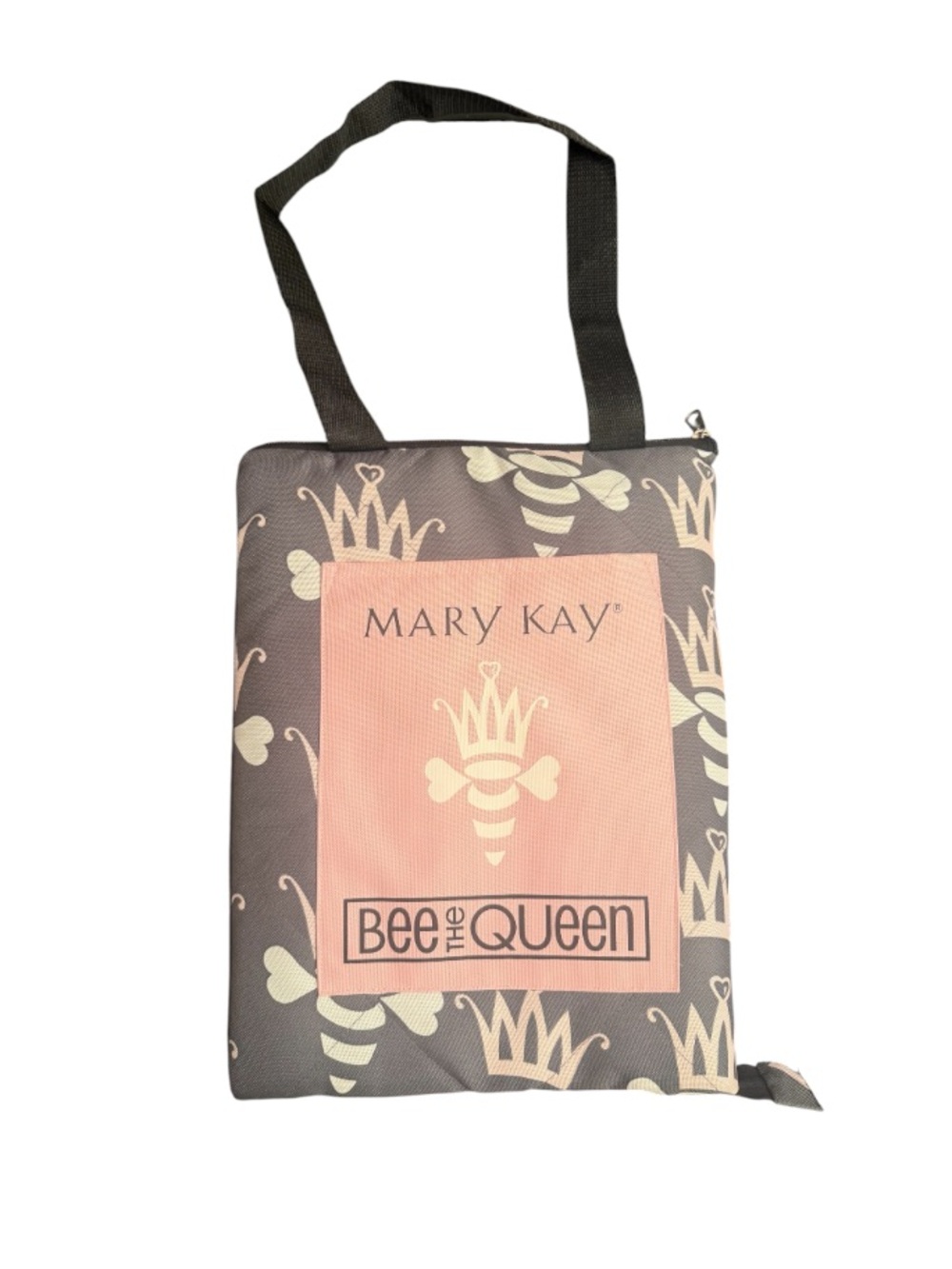Mary Kay Bee the Queen Quilted Blanket in a Bag Zippered Picnic Outdoor Blanket